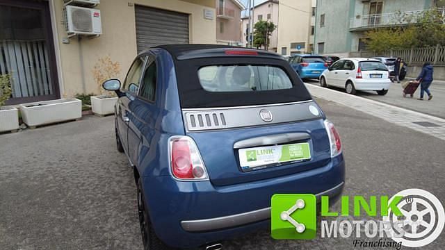 Usata Fiat 500C 95 CV (69 kW) 2011 Viola Cabrio