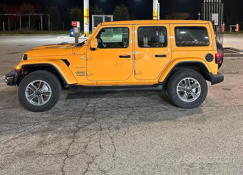Usata Jeep Wrangler Sahara 2022 Giallo SUV