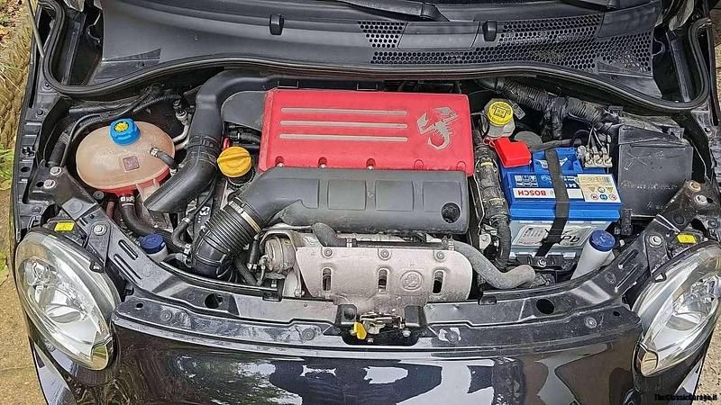 Usata Abarth 500 135 CV (99 kW) 2011 Nero Utilitaria