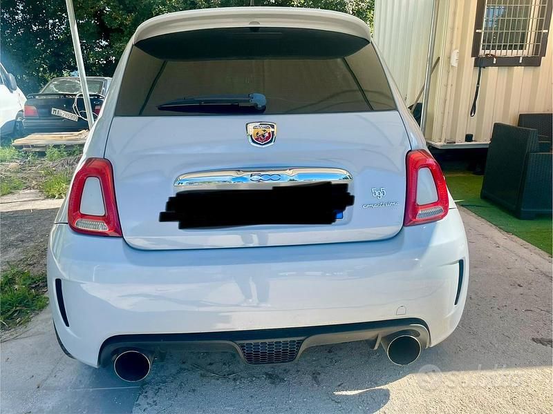 Usata Fiat 500 Abarth 135 CV (99 kW) 2011 Grigio Utilitaria
