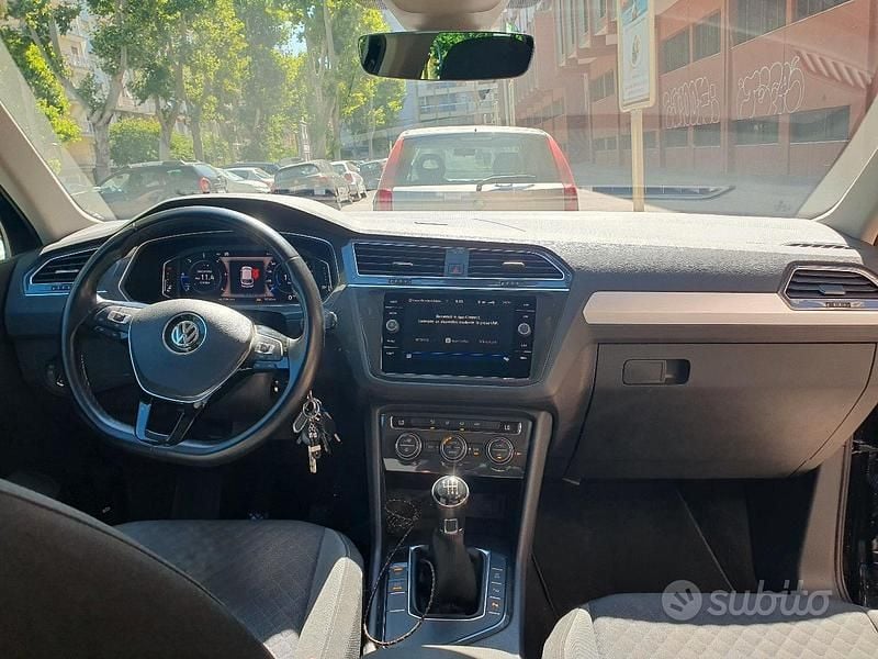 Usata VW Tiguan Business 150 CV (110 kW) 2019 Nero SUV