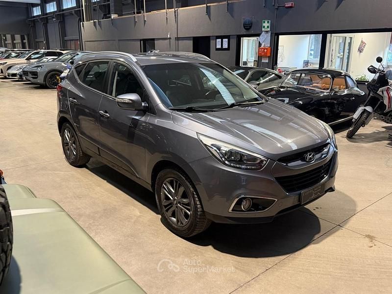 Usata Hyundai ix35 Comfort 116 CV (85 kW) 2015 Grigio scuro metallizzato SUV