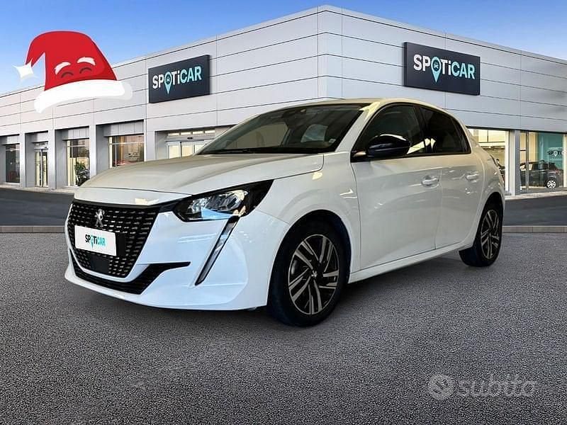 Bianco Usata 2022 Peugeot 208 Allure Due volumi | 12.350 € (Buon prezzo) - Immagine 1/4