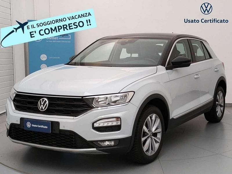 Nero Usata 2021 VW T-Roc Style SUV | 20.400 € (Buon prezzo) - Immagine 1/3