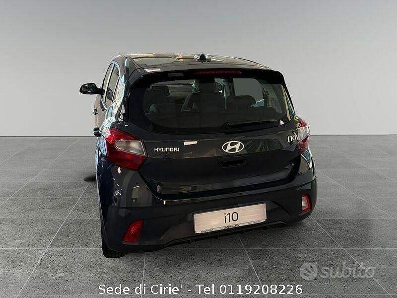 Nuova Hyundai i10 2025 Blu Utilitaria