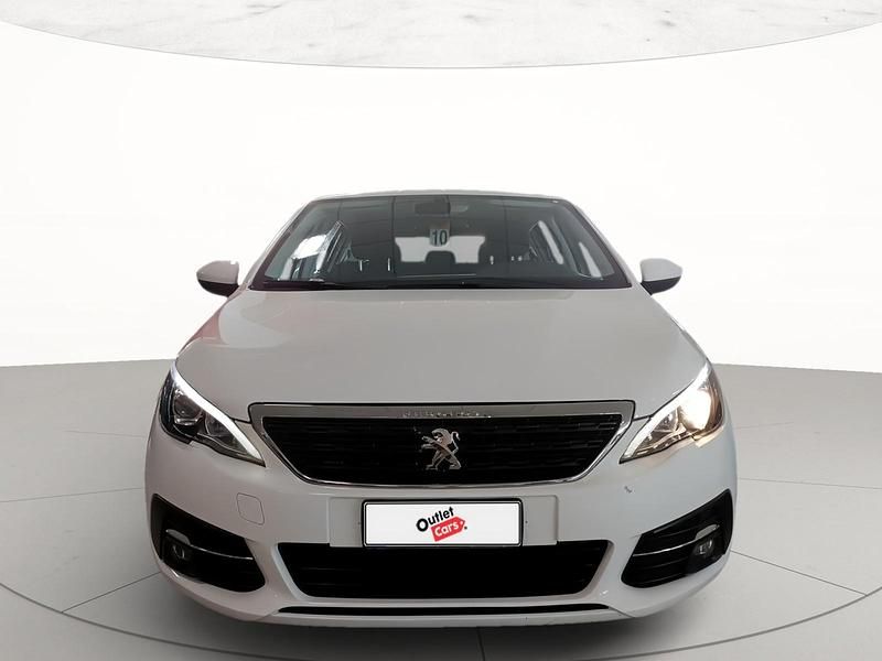 Usata Peugeot 308 Active 110 CV (80 kW) 2020 Bianco Berlina