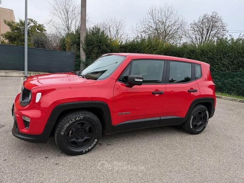 Usata Jeep Renegade 120 CV (88 kW) 2019 Rosso SUV