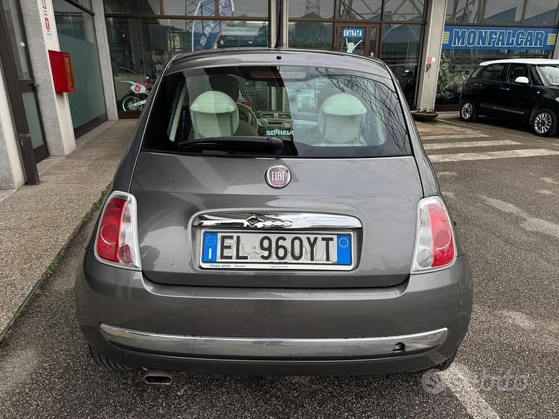 Usata Fiat 500 Lounge 70 CV (51 kW) 2012 Grigio Berlina