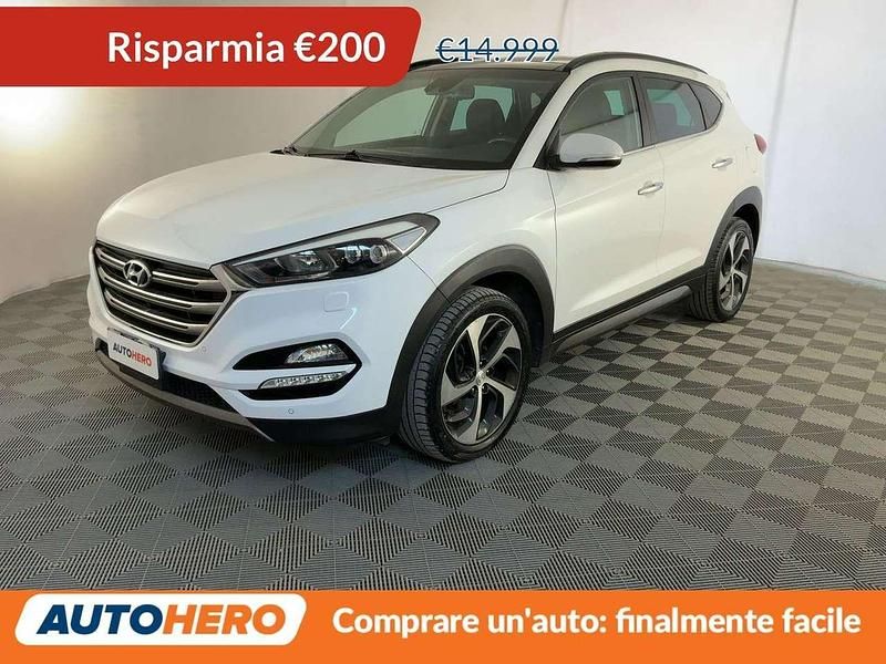 Bianco Usata 2016 Hyundai Tucson Xpossible SUV | 14.799 € (Buon prezzo) - Immagine 1/3