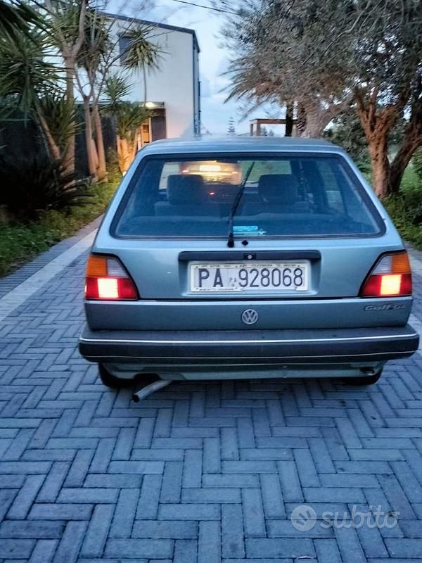 Usata VW Golf II 60 CV (44 kW) 1988 Grigio Utilitaria