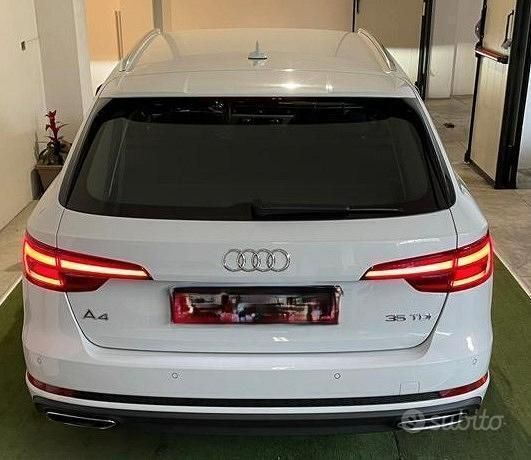 Usata Audi A4 150 CV (110 kW) 2019 Bianco Station wagon