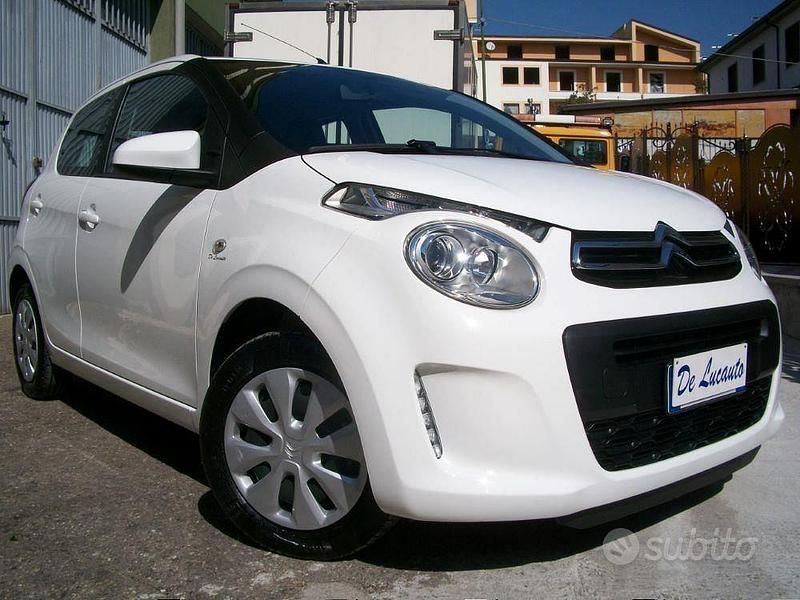 Usata Citroën C1 Feel 69 CV (50 kW) 2016 Bianco Utilitaria