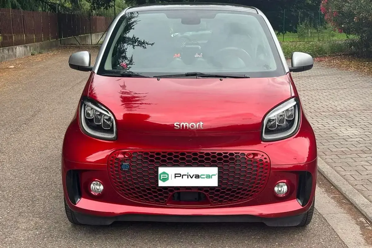 Usata Smart ForTwo Coupé Passion 41 kW (56 CV) 2020 Rosso Utilitaria