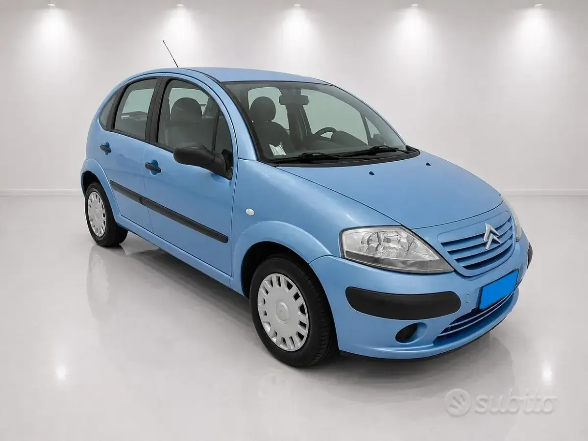 Usata Citroën C3 60 CV (44 kW) 2004 Blu Berlina
