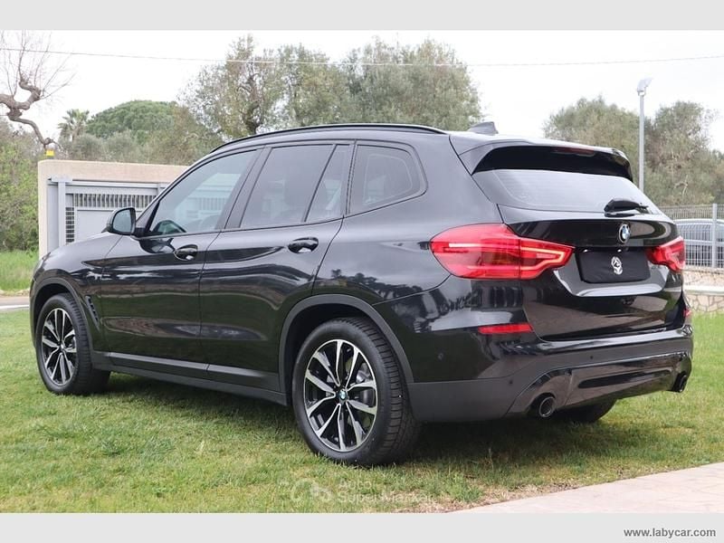 Usata BMW X3 xLine 292 CV (214 kW) 2021 Nero SUV