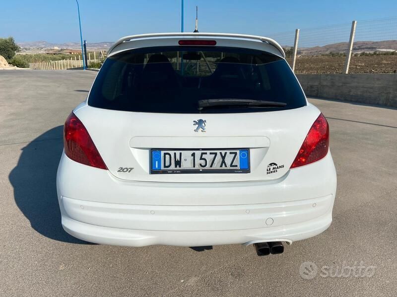 Usata Peugeot 207 GTi 174 CV (127 kW) 2009 Bianco Berlina