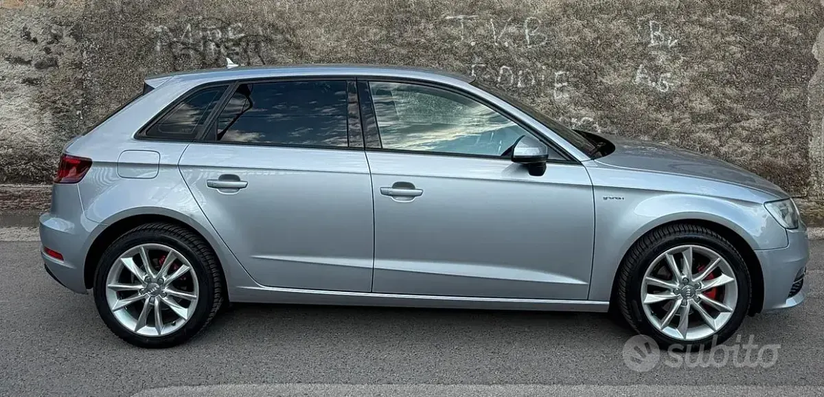 Usata Audi A3 110 CV (80 kW) 2014 Grigio Berlina