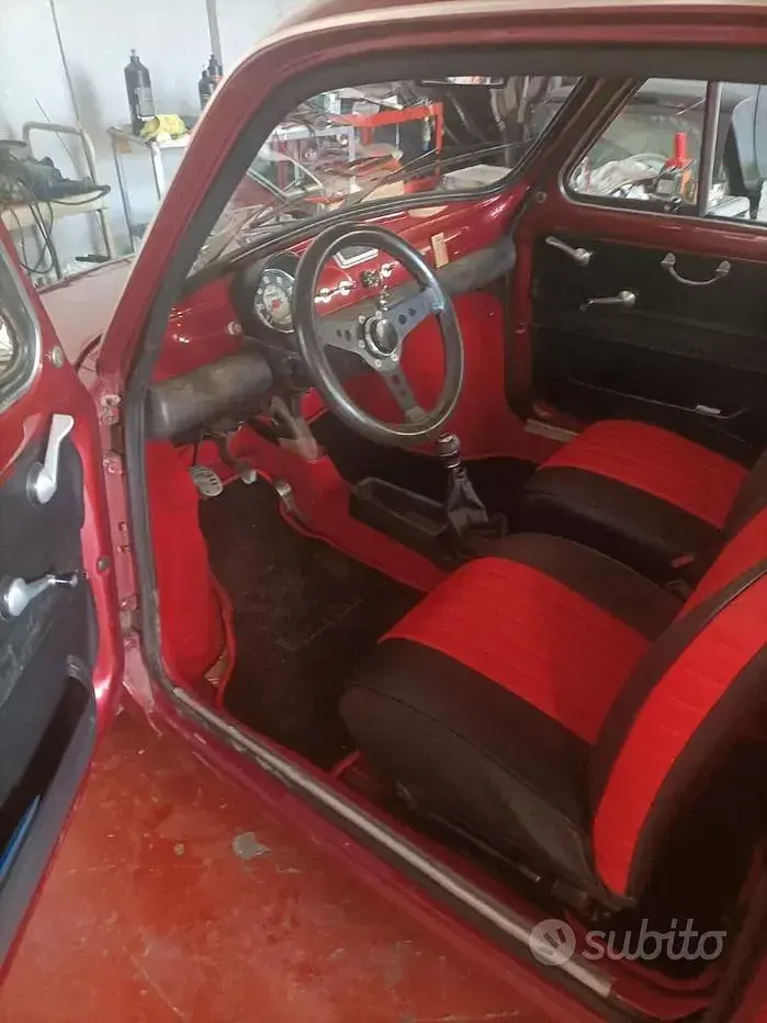 Usata Fiat 500 18 CV (13 kW) 1960 Rosso Utilitaria