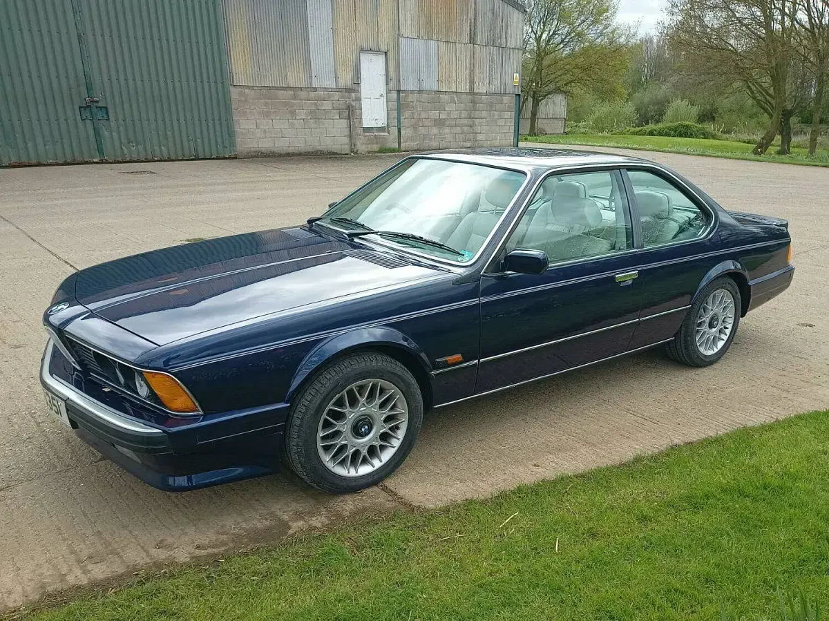 Usata BMW 635 211 CV (155 kW) 1988 Blu Coupé