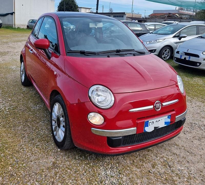 Usata Fiat 500 95 CV (69 kW) 2015 Rosso Berlina