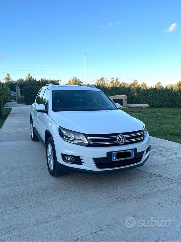Usata VW Tiguan 150 CV (110 kW) 2015 Bianco SUV