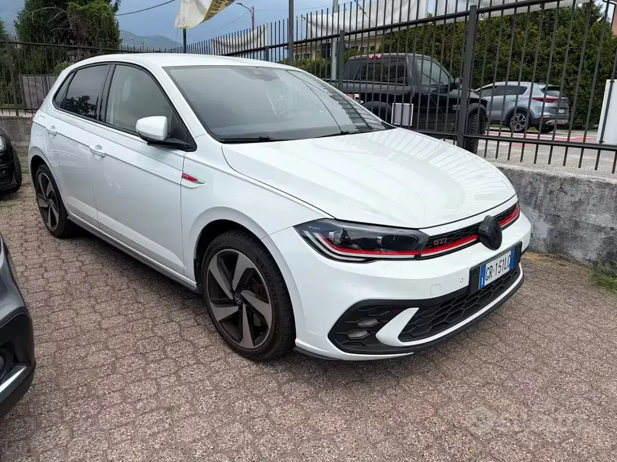 Usata VW Polo GTI 207 CV (152 kW) 2023 Bianco Utilitaria
