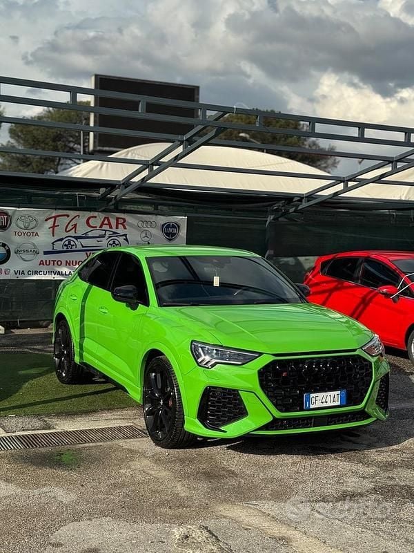 Usata Audi Q3 400 CV (294 kW) 2021 Verde SUV