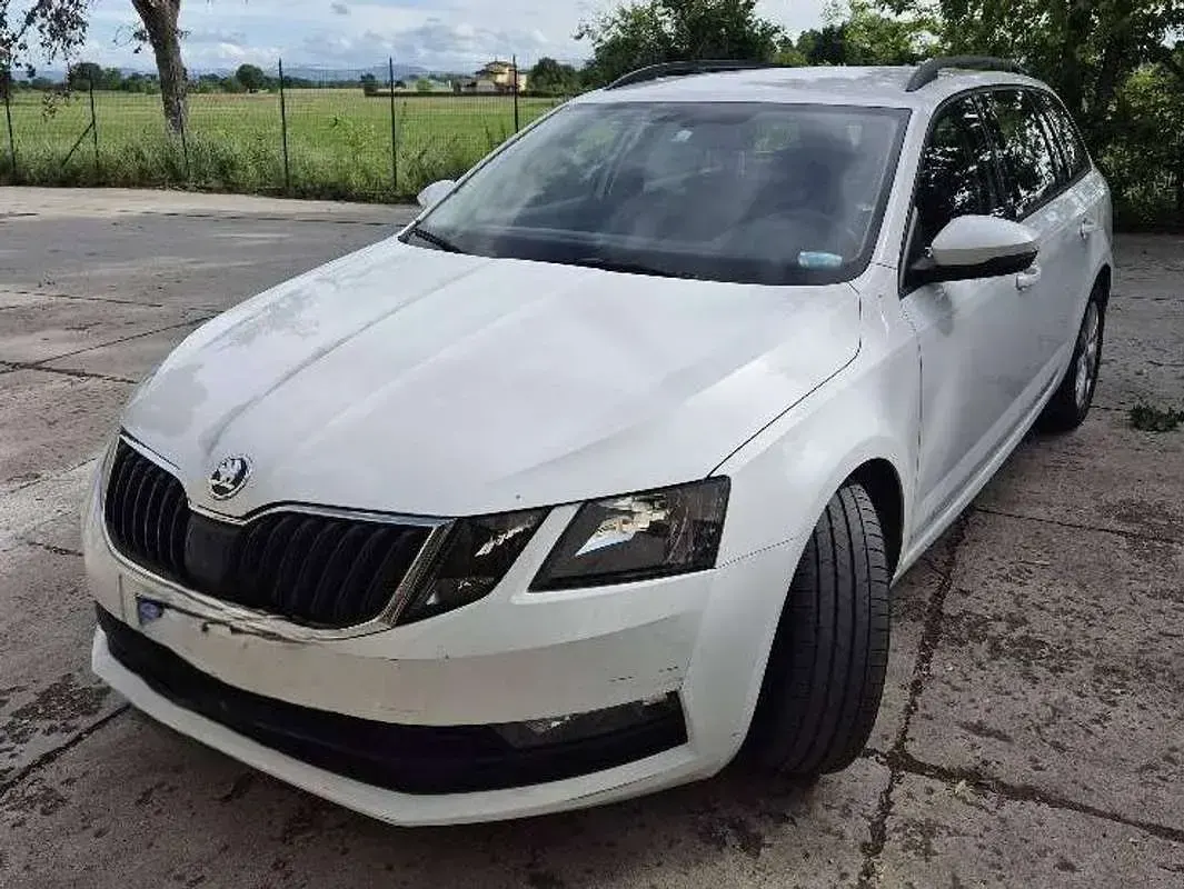Usata Skoda Octavia 131 CV (96 kW) 2019 Bianco Station wagon