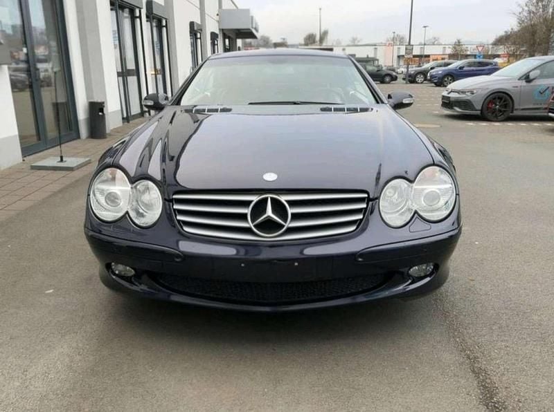 Blu/azzurro Usata 2003 Mercedes SL500 Cabrio | 26.990 € (Buon prezzo) - Immagine 1/4