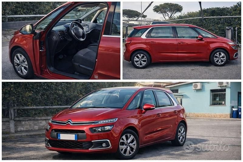 Usata Citroën C4 SpaceTourer Feel 131 CV (96 kW) 2020 Rosso Monovolume