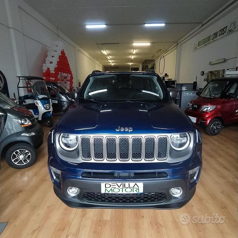 Usata Jeep Renegade Limited 120 CV (88 kW) 2019 Blu SUV