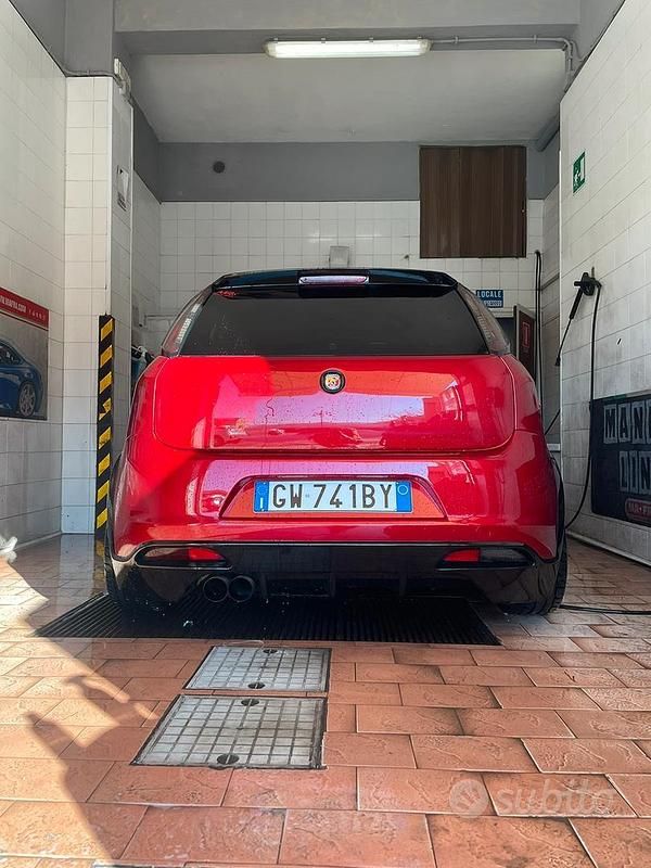 Usata Abarth Grande Punto 2008 Rosso Utilitaria