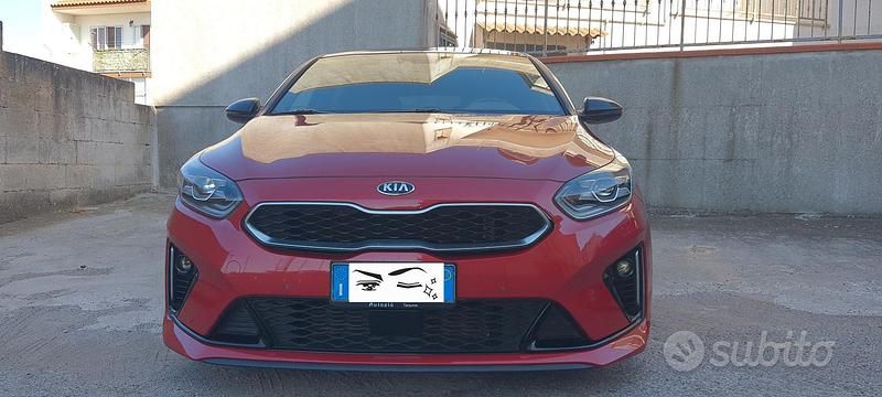 Begagnad Kia ProCeed GT-Line 136 HK (100 kW) 2020 Röd Kombi