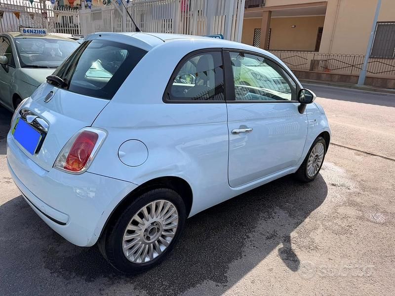 Usata Fiat 500 Lounge 69 CV (50 kW) 2009 Cabrio
