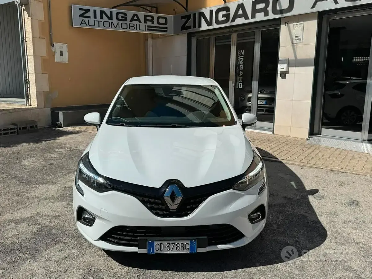 Usata Renault Clio V Zen 86 CV (63 kW) 2020 Bianco Berlina
