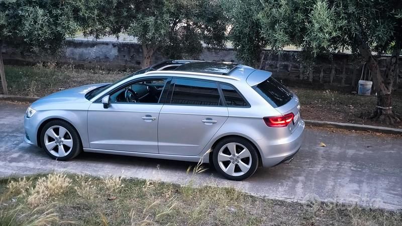 Usata Audi A3 150 CV (110 kW) 2014 Grigio Berlina