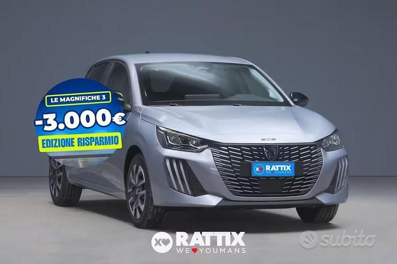 Nuova Peugeot 208 Business-Line 110 CV (80 kW) 2025 Grigio Utilitaria