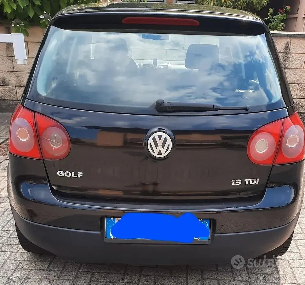 Usata VW Golf IV 105 CV (77 kW) 2006 Nero Berlina
