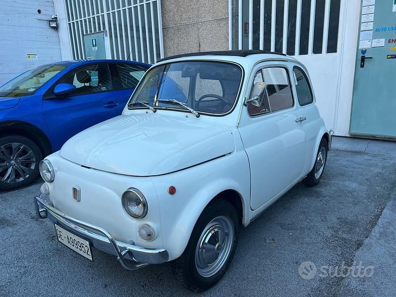 Usata Fiat Cinquecento 1960 Bianco Utilitaria