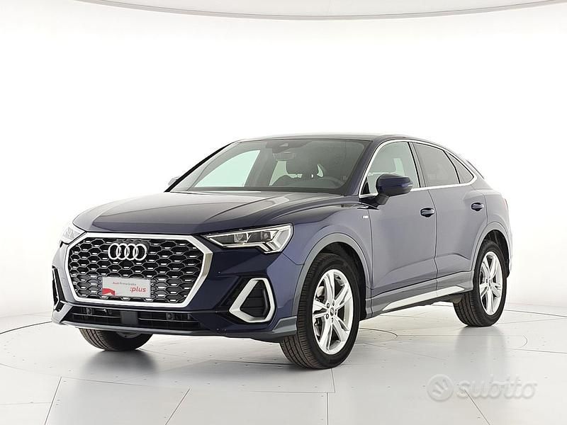 Blu Usata 2025 Audi Q3 Sportback S-Line SUV | 44.500 € (Buon prezzo) - Immagine 1/4