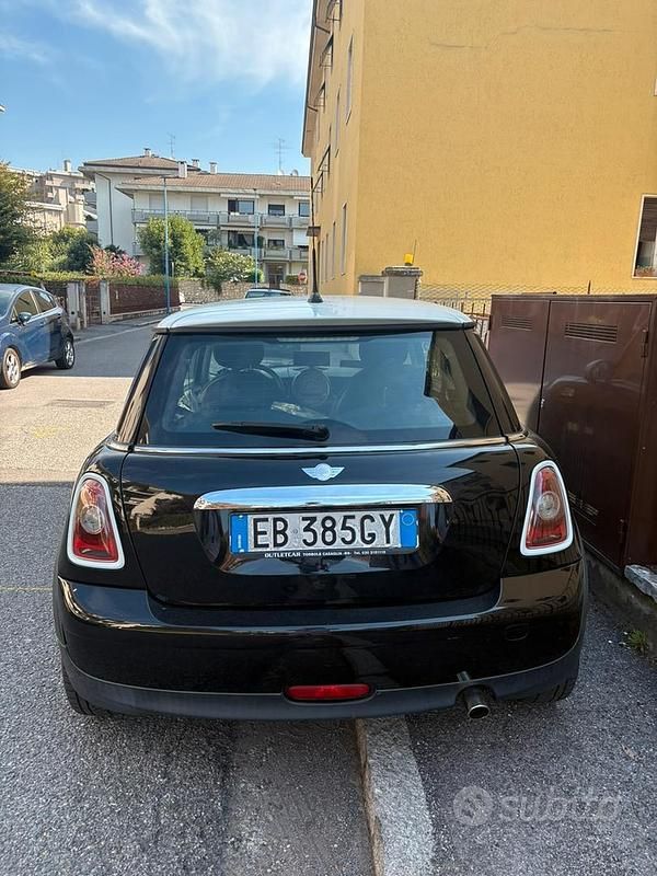 Usata Mini ONE 2010 Nero Utilitaria
