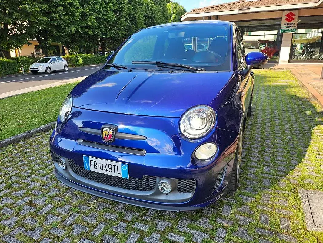 Usata Abarth 595 Competizione 179 CV (131 kW) 2015 Blu/azzurro Utilitaria