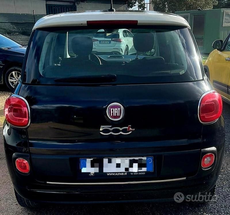 Usata Fiat 500L Lounge 95 CV (69 kW) 2015 Nero Monovolume