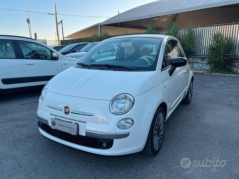 Usata Fiat 500 69 CV (50 kW) 2014 Bianco Utilitaria