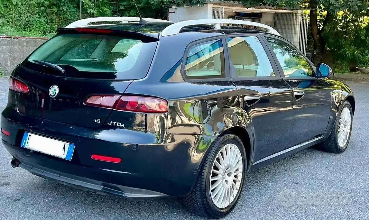 Usata Alfa Romeo 159 150 CV (110 kW) 2007 Nero Station wagon