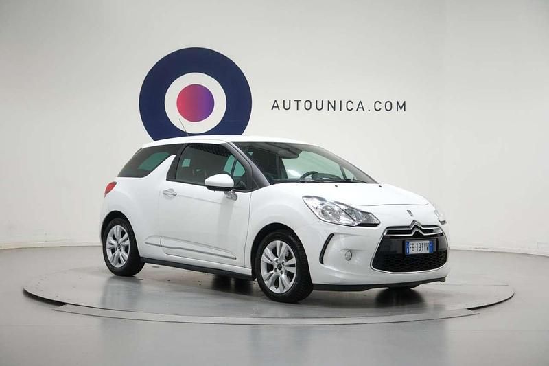 Usata DS Automobiles DS3 Chic 75 CV (55 kW) 2016 Bianco Coupé