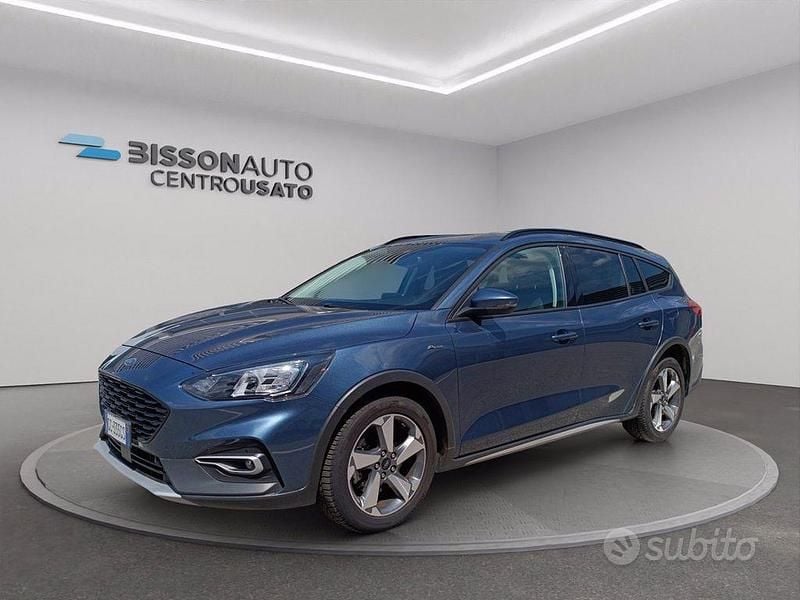 Usata Ford Focus Active 280 CV (205 kW) 2020 Blu Station wagon