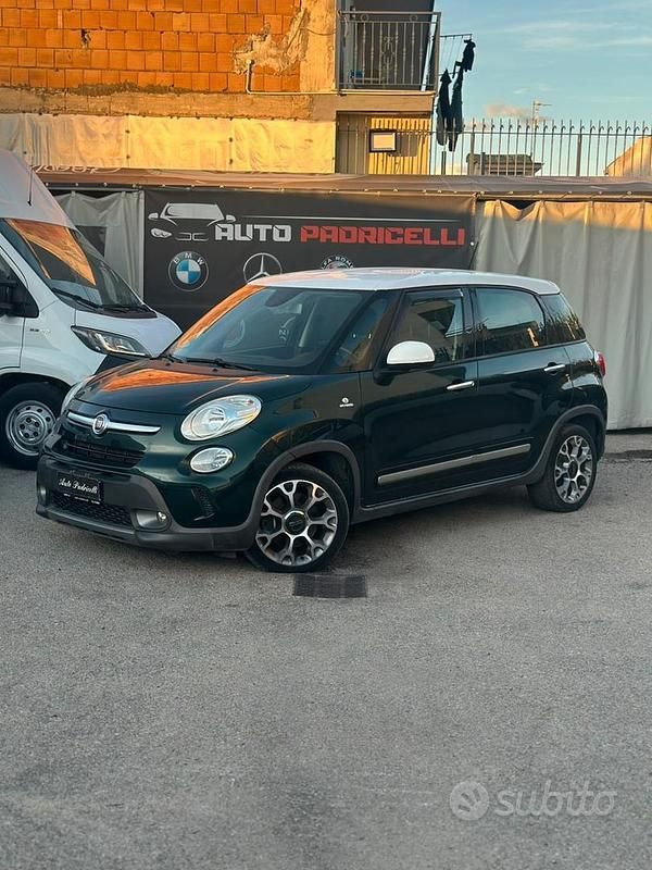 Usata Fiat 500L Trekking 120 CV (88 kW) 2016 Verde Monovolume
