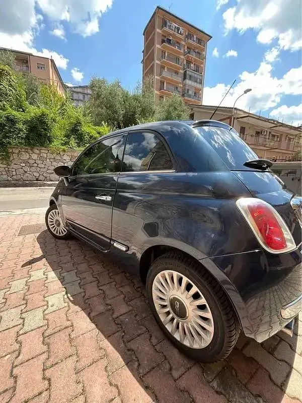 Usata Fiat 500 Pop 75 CV (55 kW) 2008 Blu/azzurro Utilitaria