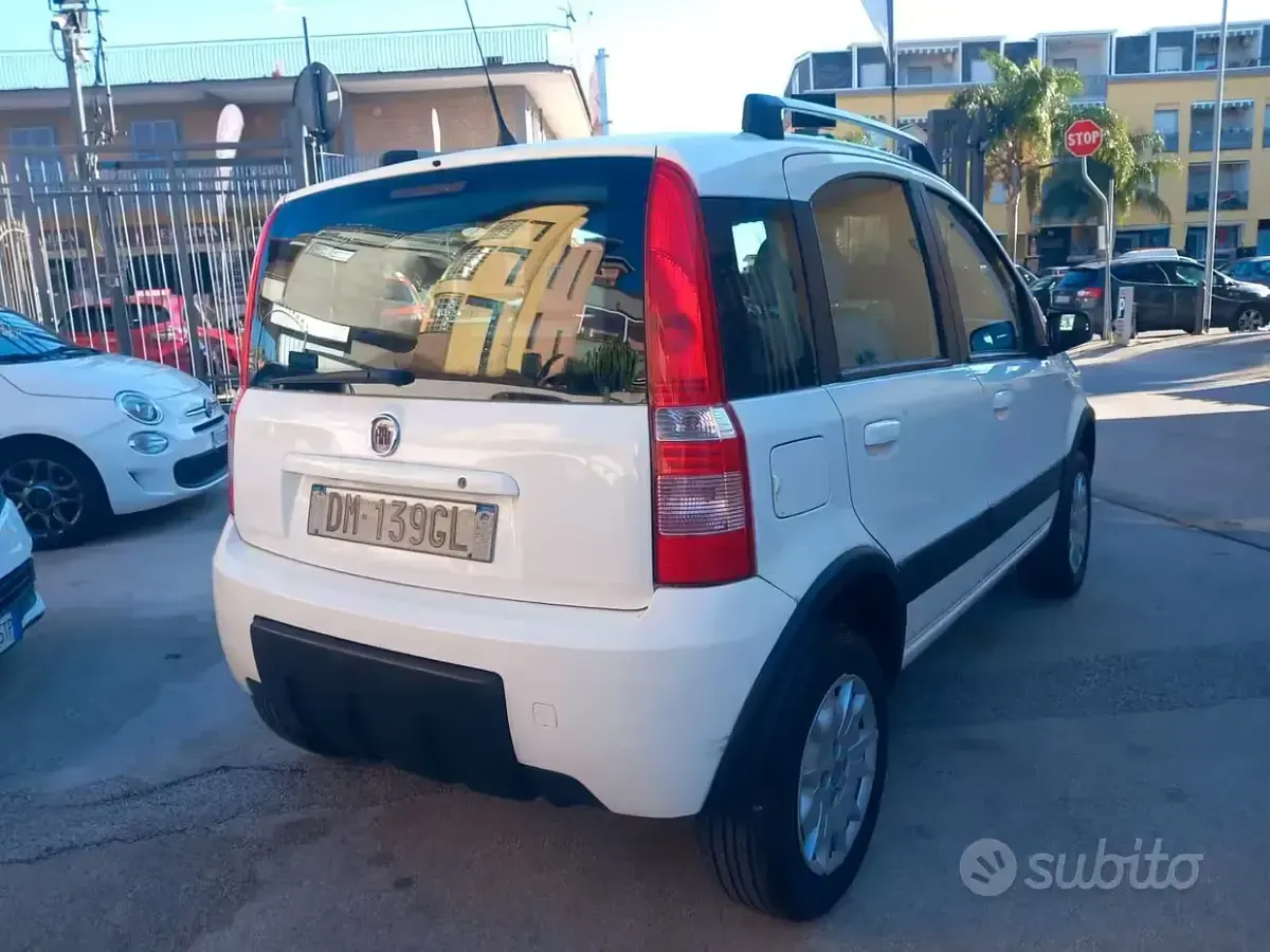 Usata Fiat Panda 4x4 60 CV (44 kW) 2009 Bianco Utilitaria